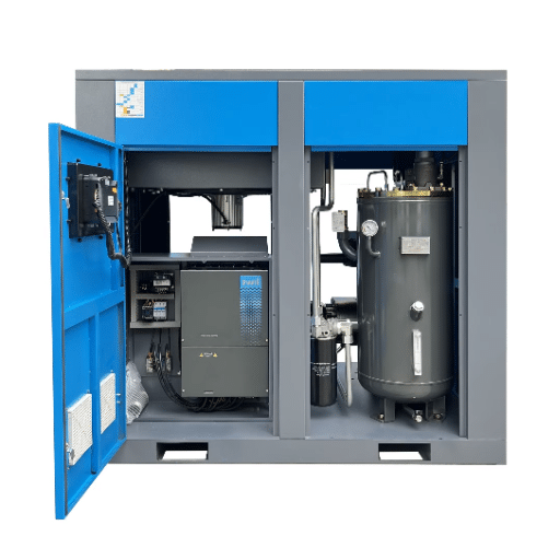 Low-pressure screw air compressor