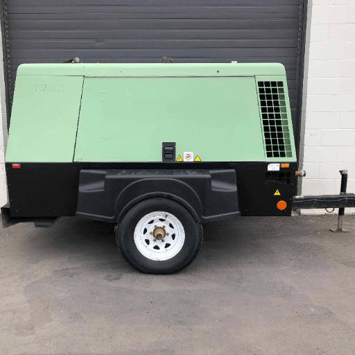 375 CFM Portable Air Compressor for Heavy Construction