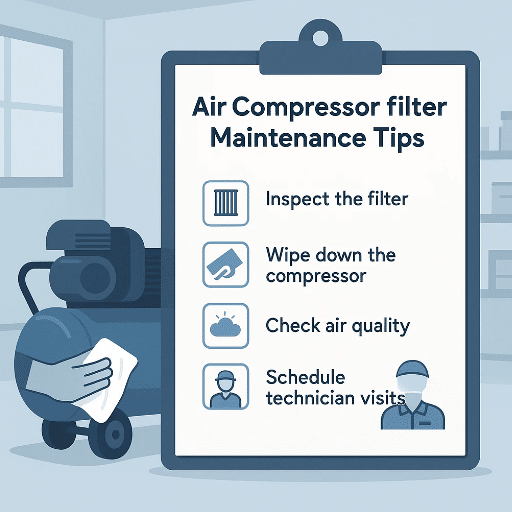 Air Filter Maintenance for Screw Compressors: When to Replace