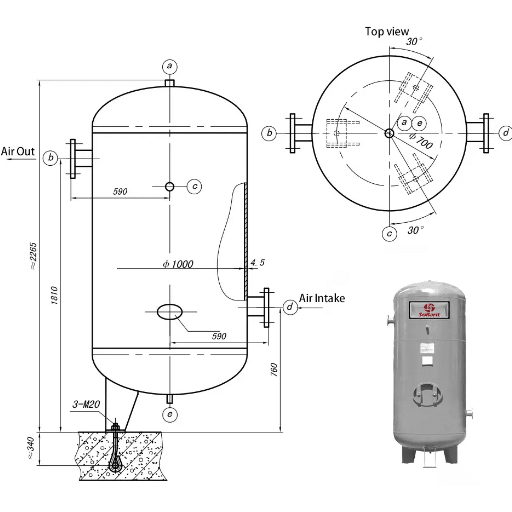 Calculating Receiver Tank Size