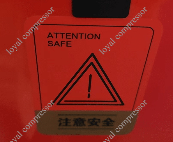 Screw air compressor packaging