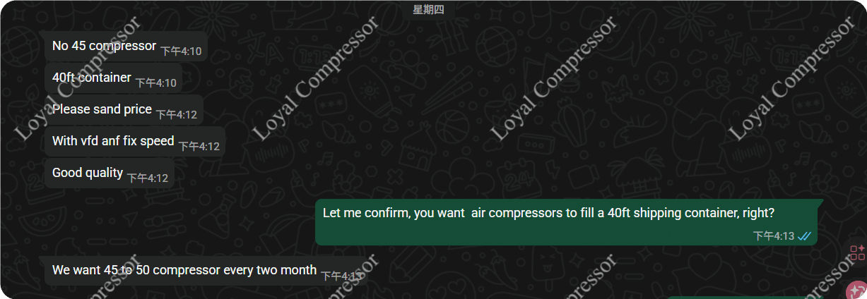screw air compressors