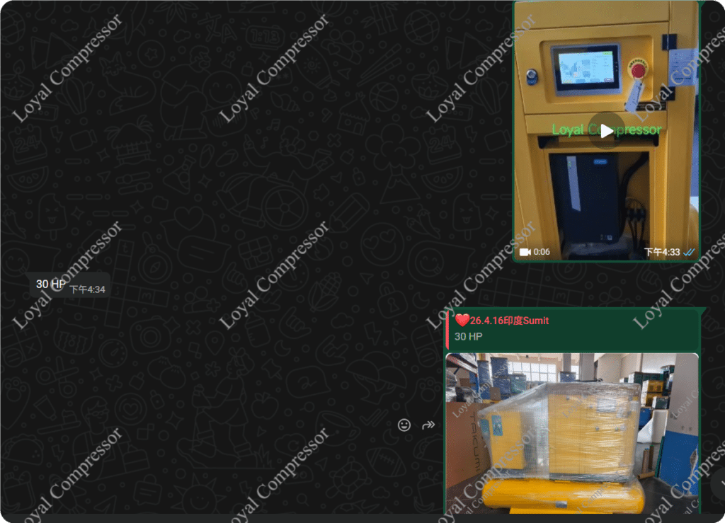 screw air compressors