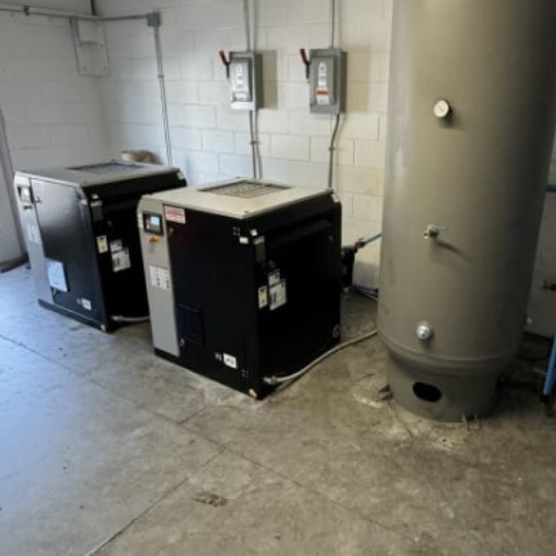 Check dryer load, cooling and regeneration against the manual