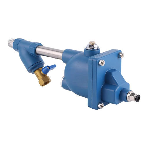 Compressed air condensate drains that lose air continuously