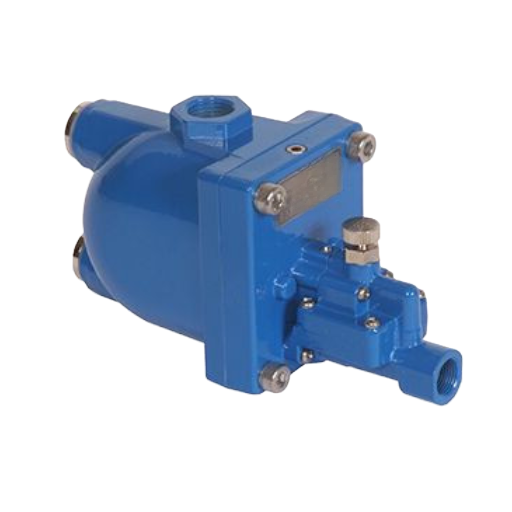 Identify compressed air condensate drains before testing